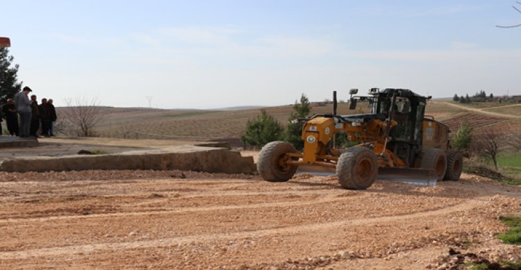 Haliliye’de Kırsal mahalleler yeni yollarına kavuşuyor