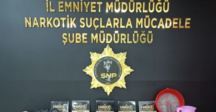 Urfa&#039;da narkotik polisleri operasyonu düzenlendi