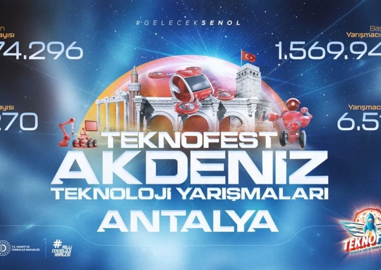 Antalya’da düzenlenen TEKNOFEST Akdeniz Teknoloji Yarışmaları başlıyor