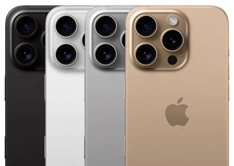 iPhone 16 Pro ve Pro Max’e kamera yükseltmesi